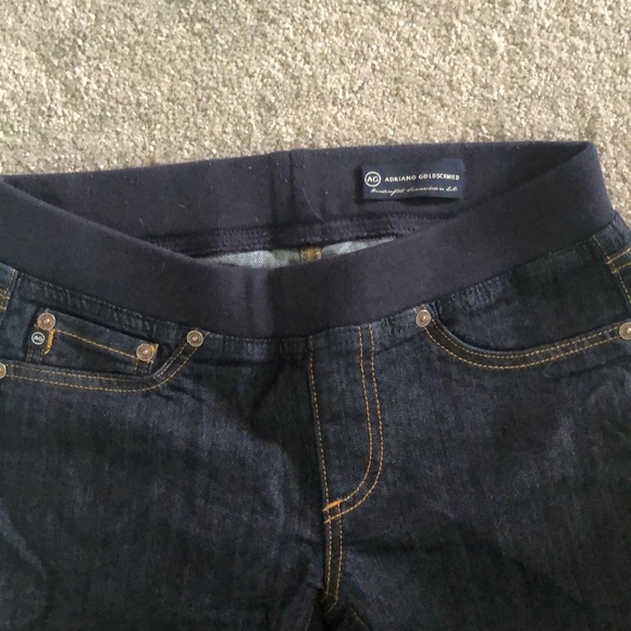 adriano goldschmied ag jeans size 27 skinny dark indigo never worn nordstrom - Picture 3 of 4